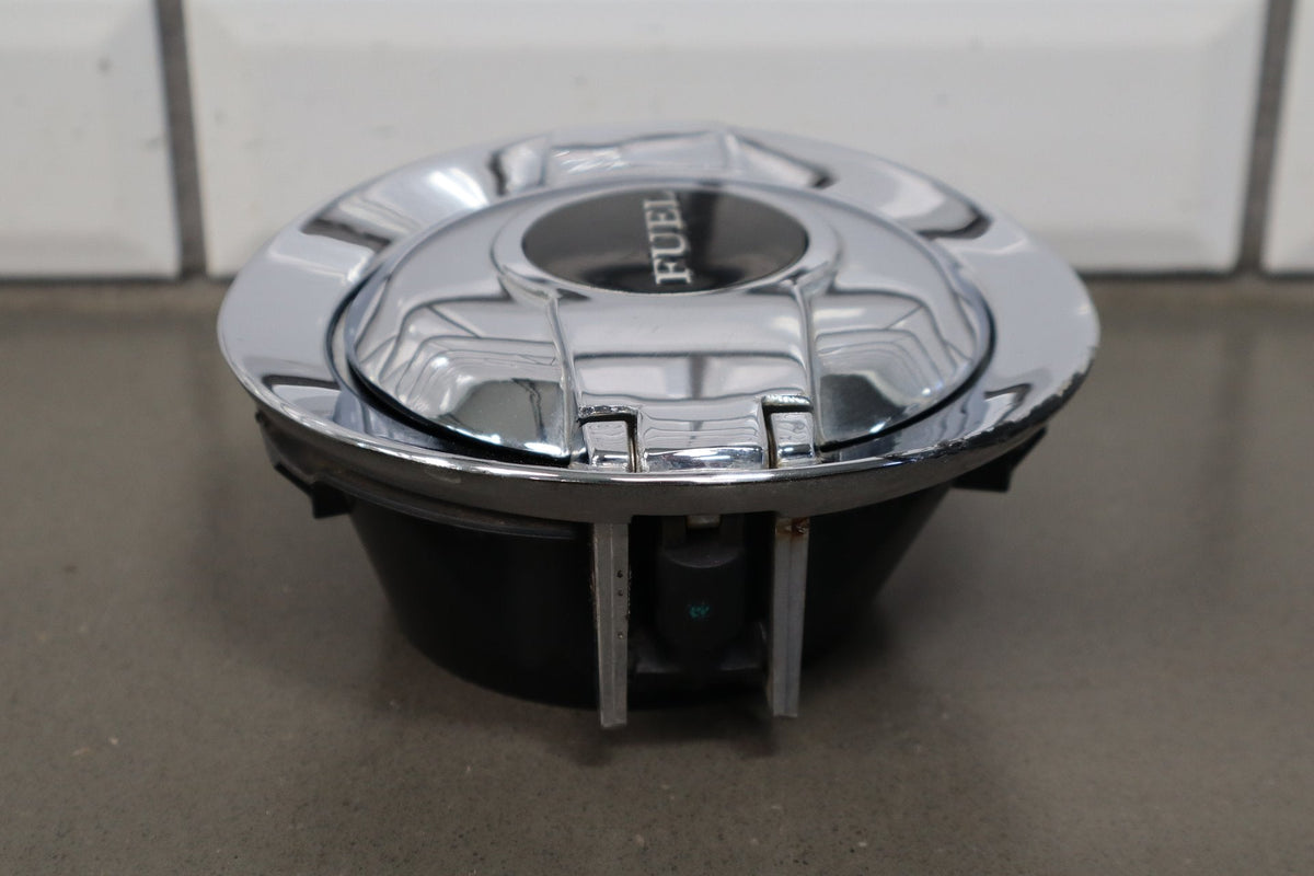 08-14 Dodge Challenger Chrome Fuel Filler Door Gas Lid OEM