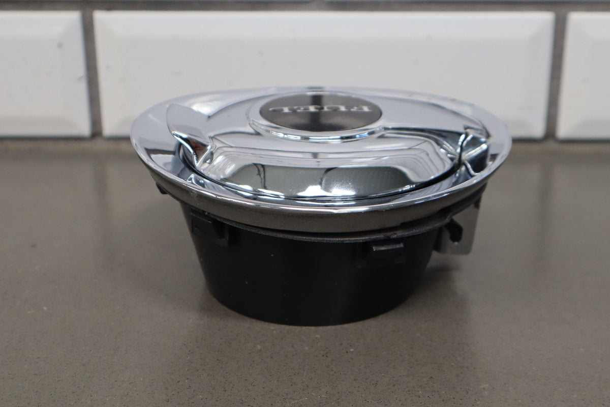 08-14 Dodge Challenger Chrome Fuel Filler Door Gas Lid OEM