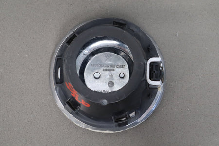 08-14 Dodge Challenger Chrome Fuel Filler Door Gas Lid OEM
