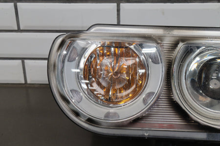 08-14 Dodge Challenger LH Driver Xenon HID Headlight 05028779AB Tested OEM