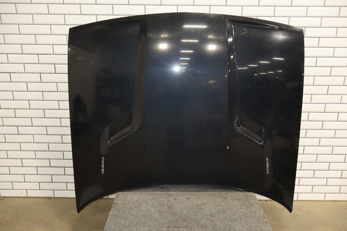08-14 Dodge Challenger R/T Hood Panel Black (PX8) (Dents) OEM