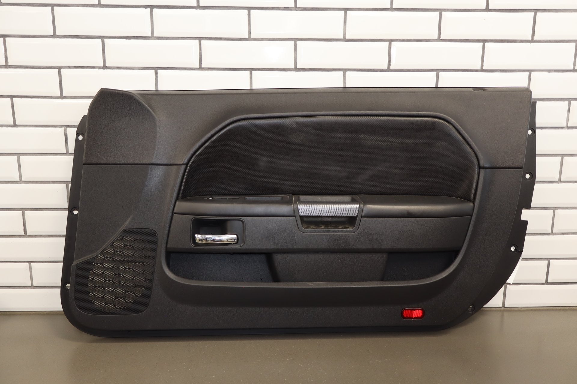 08-14 Dodge Challenger R/T Right Front Interior Trim Panel Dark Slate Gray DV