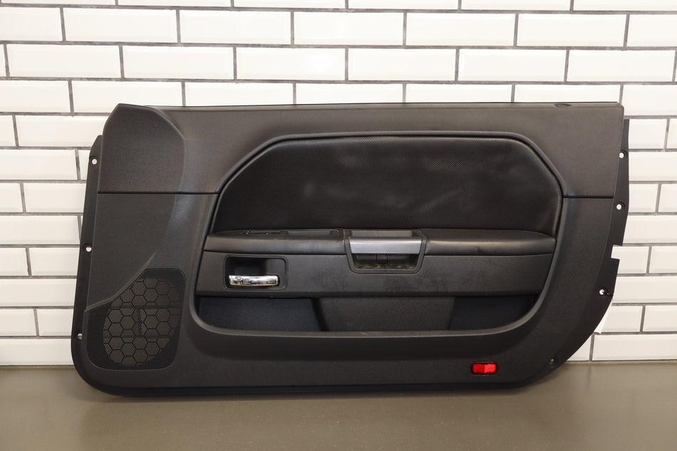08-14 Dodge Challenger R/T Right Front Interior Trim Panel Dark Slate Gray DV