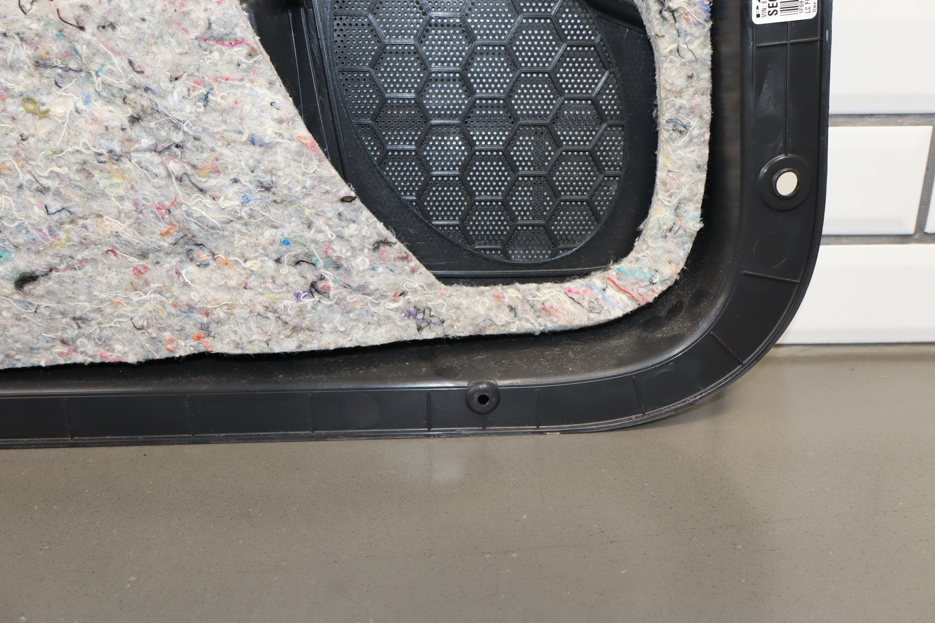 08-14 Dodge Challenger R/T Right Front Interior Trim Panel Dark Slate Gray DV