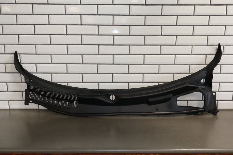 08-14 Dodge Challenger Windshield Wiper Cowl Vent Panel Black Textured OEM