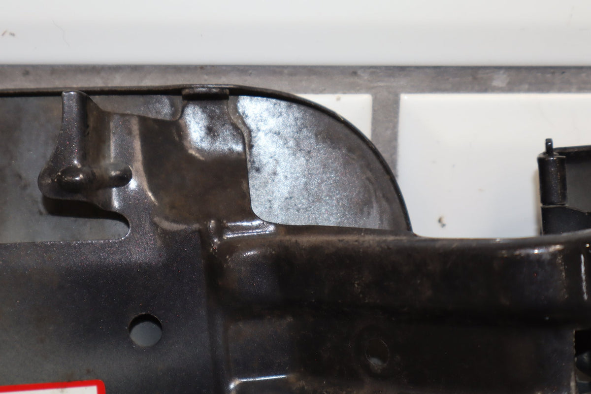 08-15 Mitsubishi EVO X Fuel Filler Door OEM Phantom Black U02 with Hinge