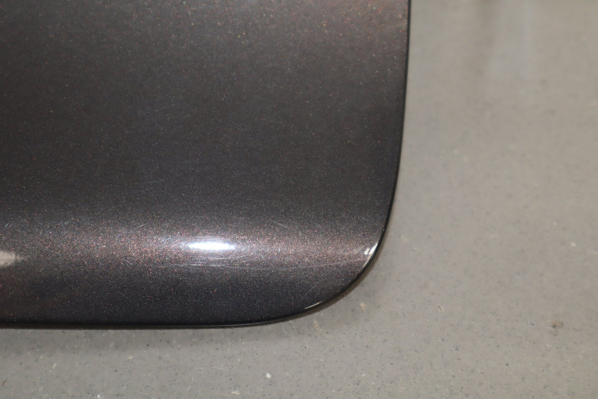 08-15 Mitsubishi EVO X Fuel Filler Door OEM Phantom Black U02 with Hinge