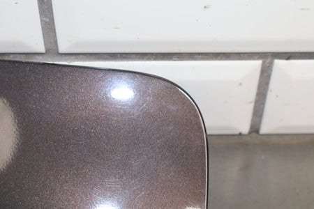 08-15 Mitsubishi EVO X Fuel Filler Door OEM Phantom Black U02 with Hinge