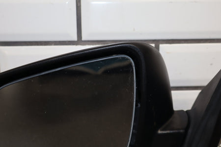 08-15 Mitsubishi EVO X Left Door Mirror OEM Power Phantom Black U02 7632A099BC