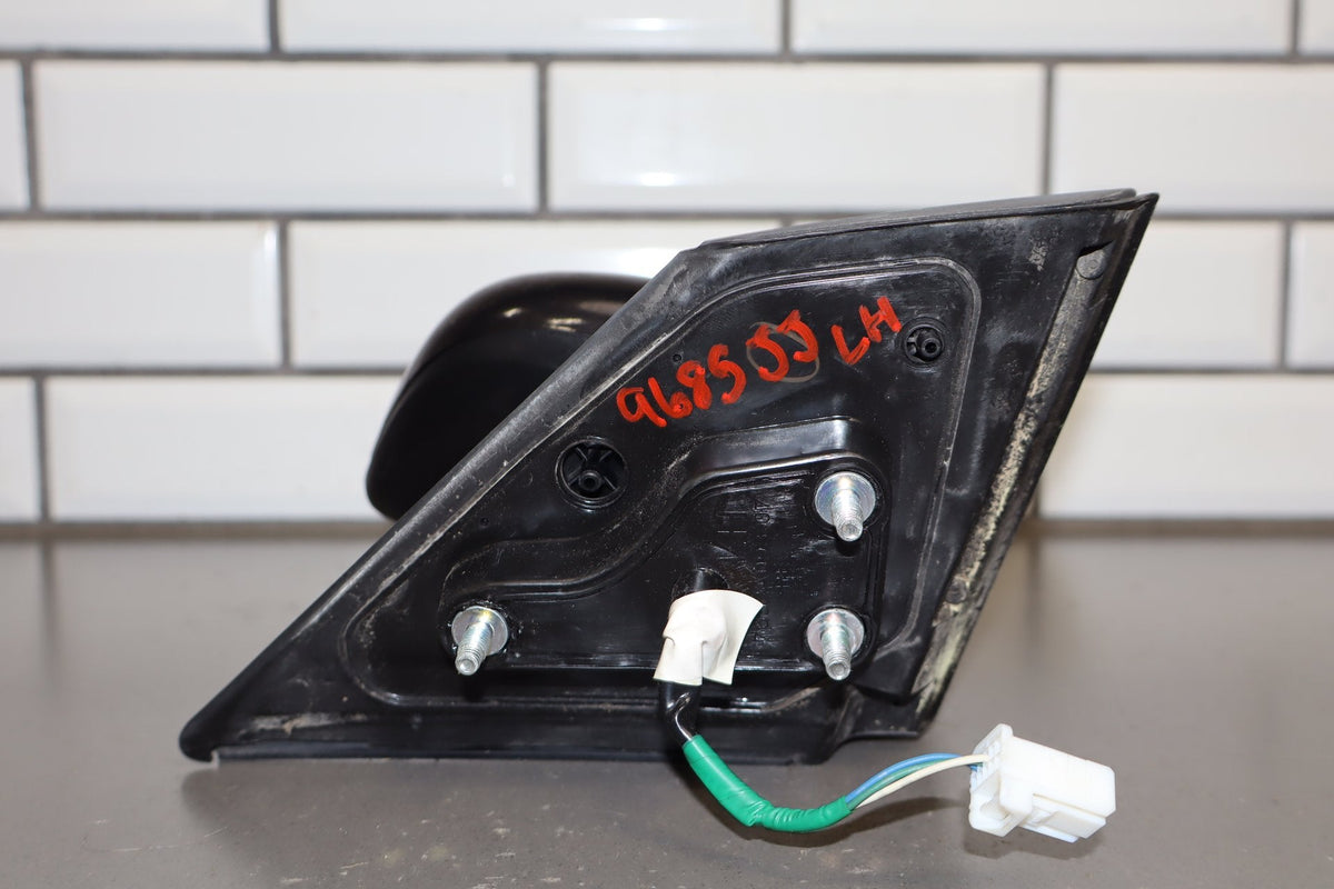 08-15 Mitsubishi EVO X Left Door Mirror OEM Power Phantom Black U02 7632A099BC