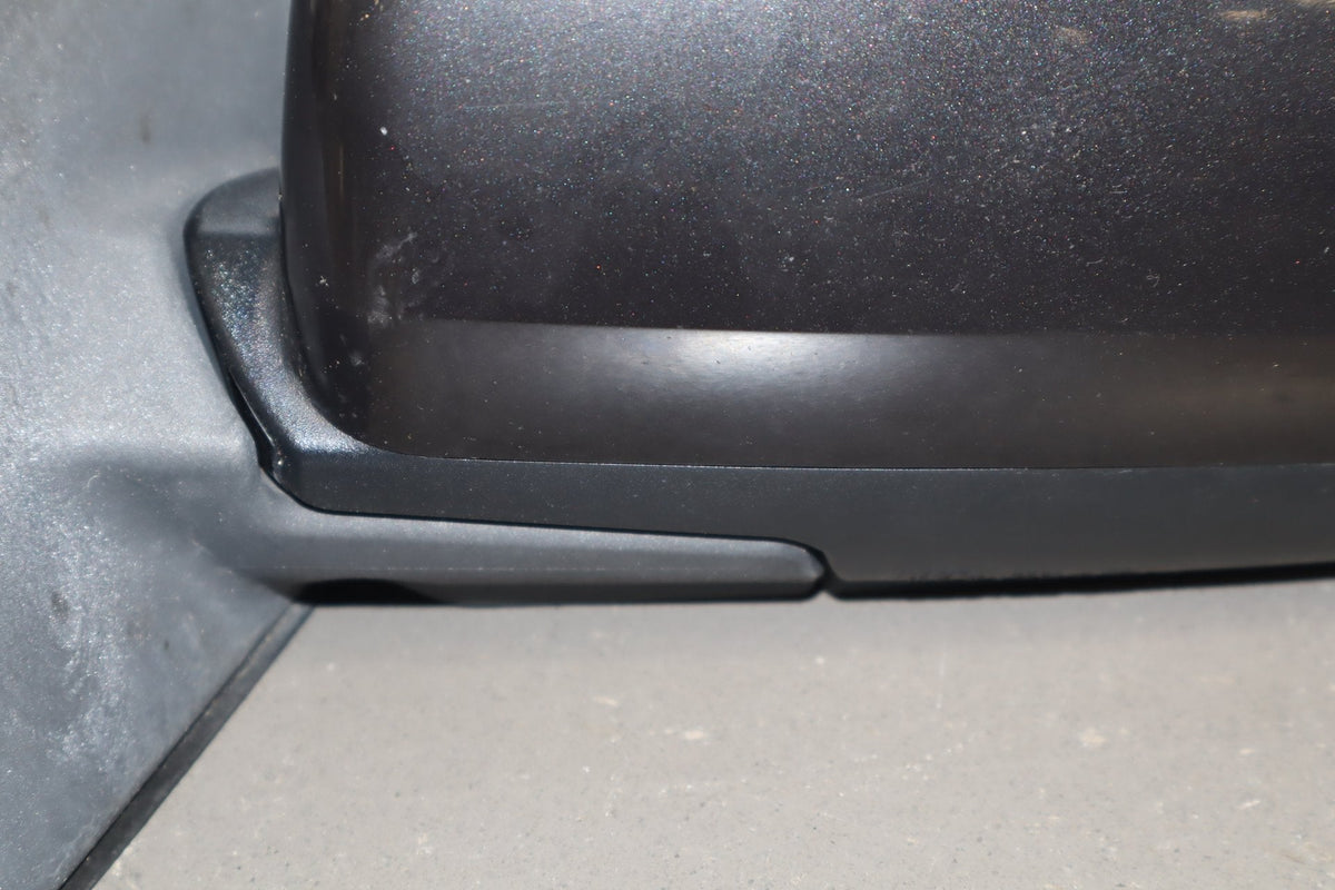 08-15 Mitsubishi EVO X Left Door Mirror OEM Power Phantom Black U02 7632A099BC