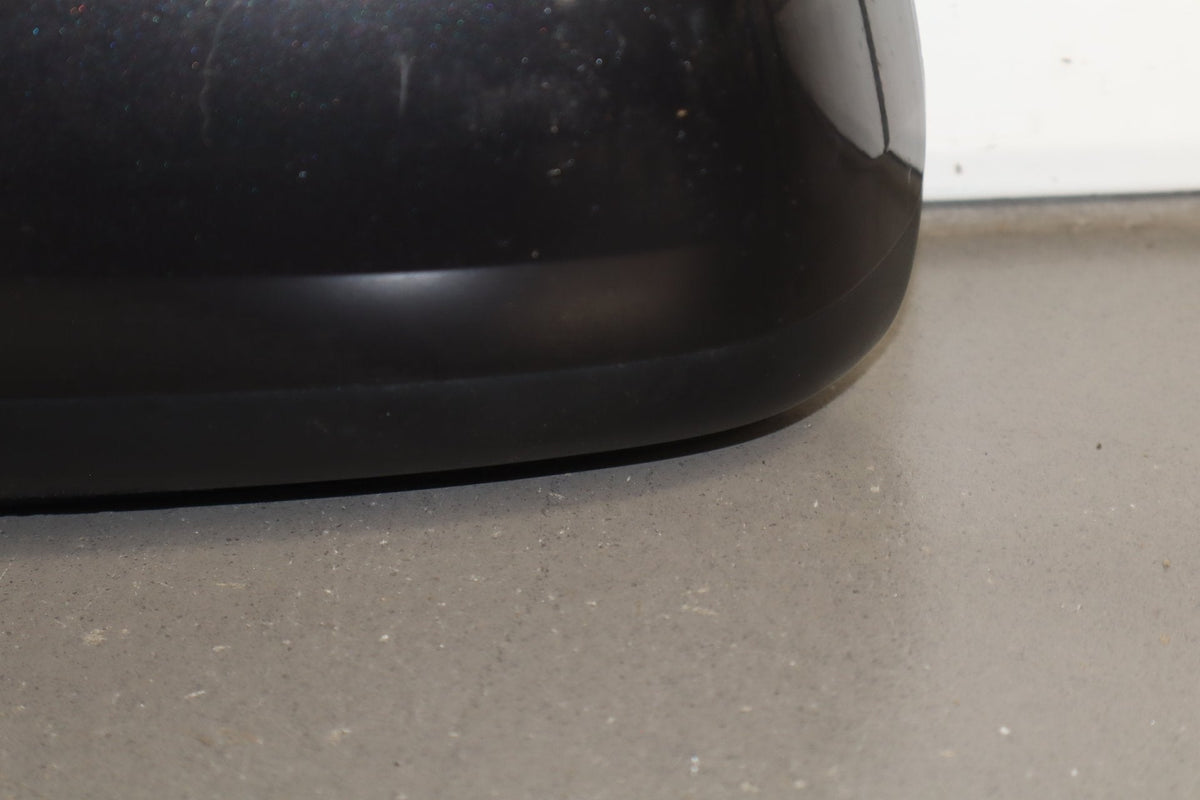 08-15 Mitsubishi EVO X Left Door Mirror OEM Power Phantom Black U02 7632A099BC