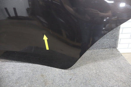 08-15 Mitsubishi EVO X Left Rear Door OEM Phantom Black U02 5730A673