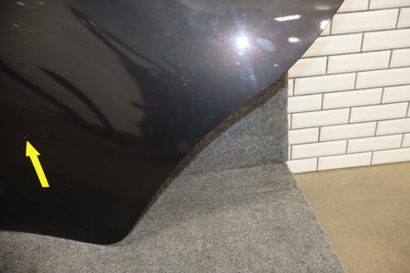 08-15 Mitsubishi EVO X Left Rear Door OEM Phantom Black U02 5730A673