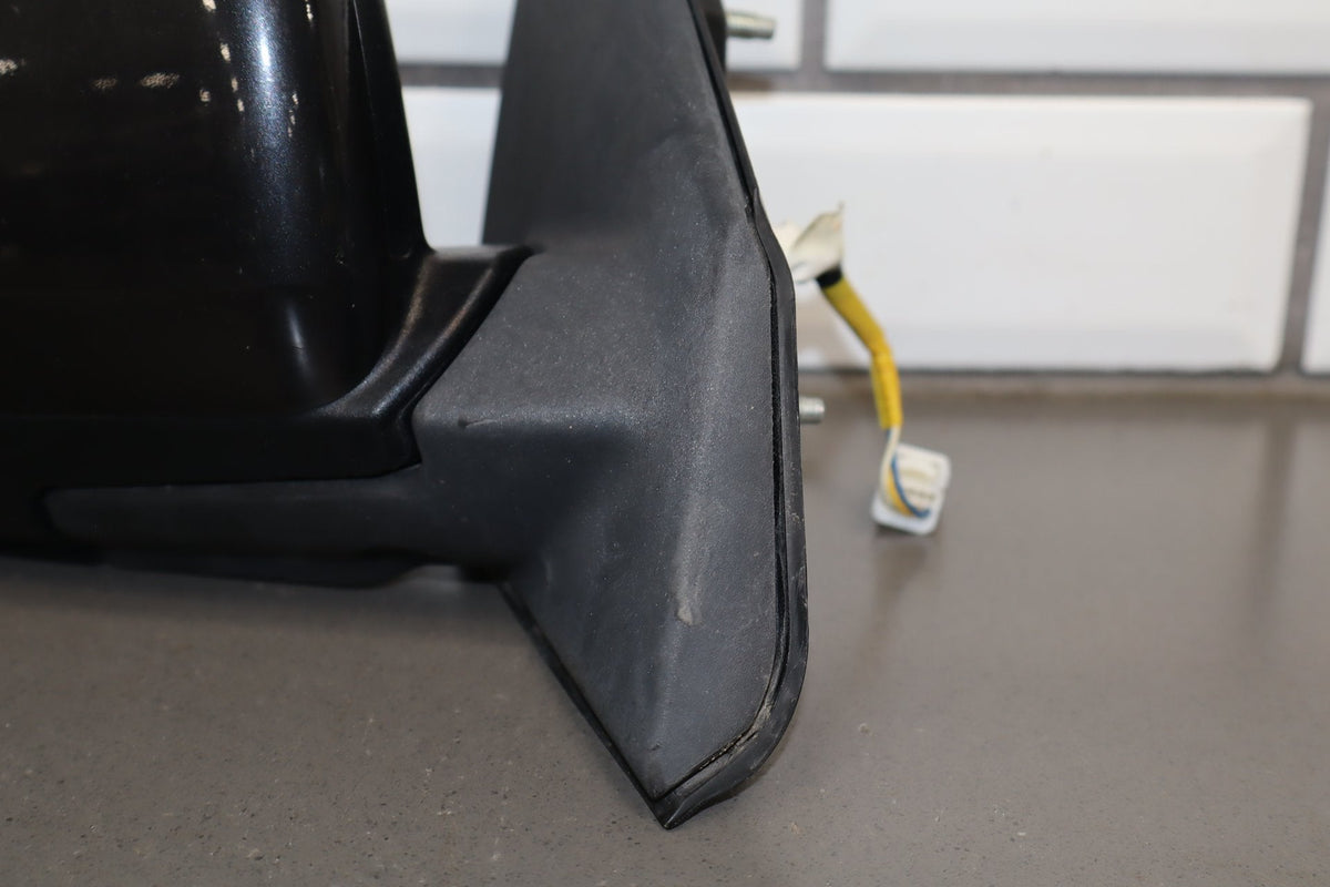 08-15 Mitsubishi EVO X Right Door Mirror OEM Power Phantom Black U02 7632A100WA