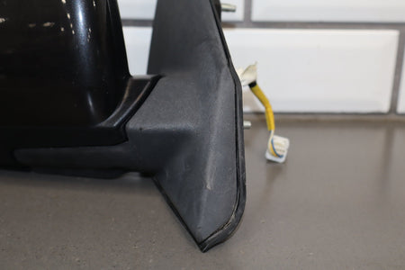 08-15 Mitsubishi EVO X Right Door Mirror OEM Power Phantom Black U02 7632A100WA