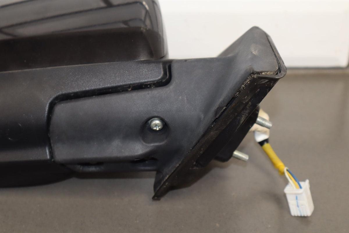 08-15 Mitsubishi EVO X Right Door Mirror OEM Power Phantom Black U02 7632A100WA