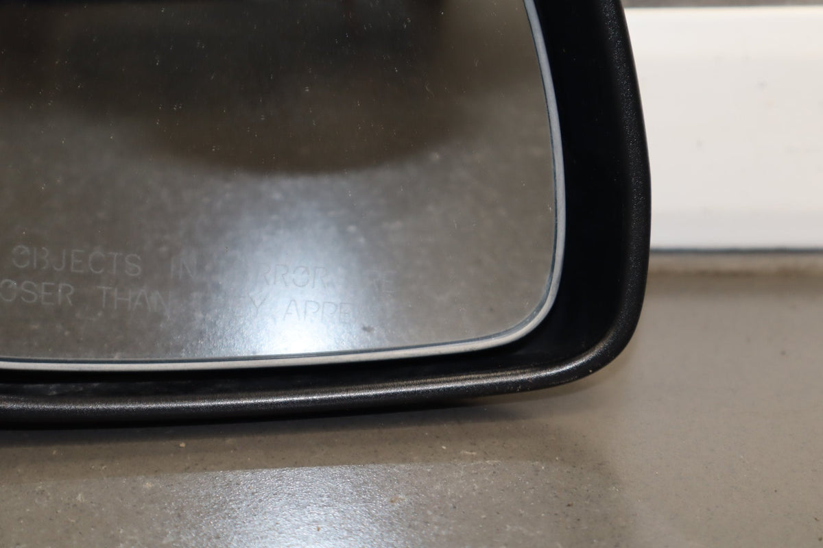 08-15 Mitsubishi EVO X Right Door Mirror OEM Power Phantom Black U02 7632A100WA