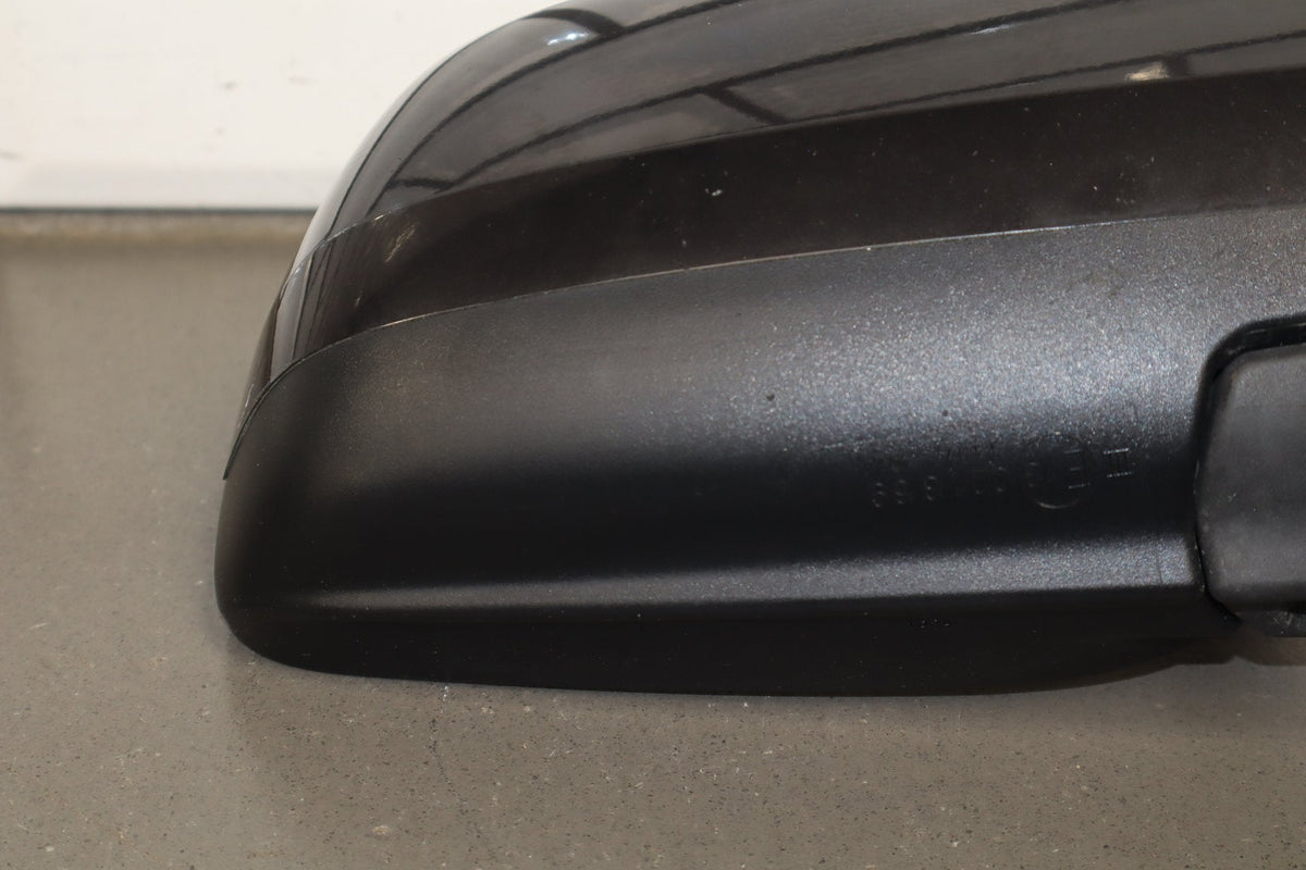 08-15 Mitsubishi EVO X Right Door Mirror OEM Power Phantom Black U02 7632A100WA