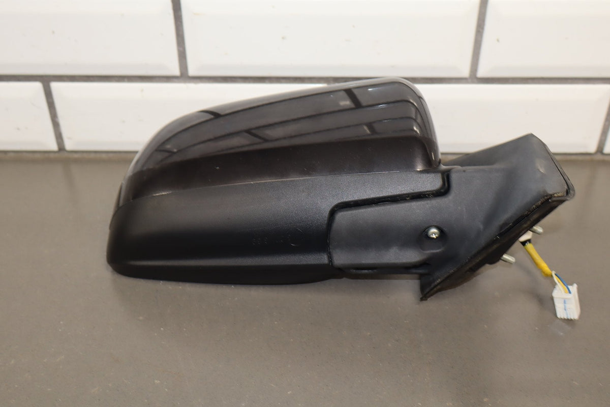 08-15 Mitsubishi EVO X Right Door Mirror OEM Power Phantom Black U02 7632A100WA