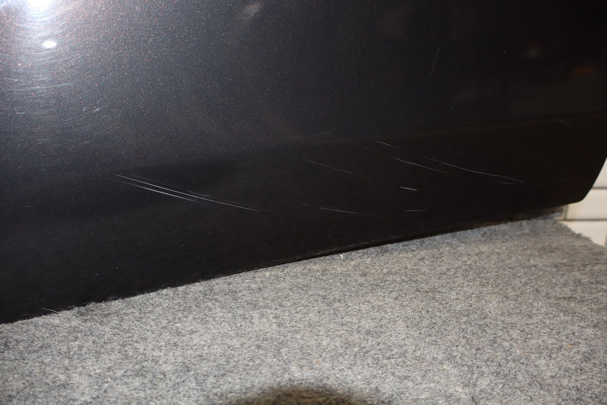 08-15 Mitsubishi EVO X Right Rear Door OEM Phantom Black U02 5730A674
