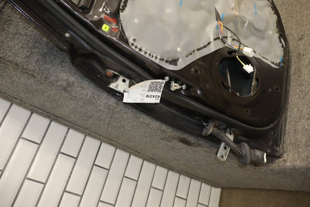 08-15 Mitsubishi EVO X Right Rear Door OEM Phantom Black U02 5730A674