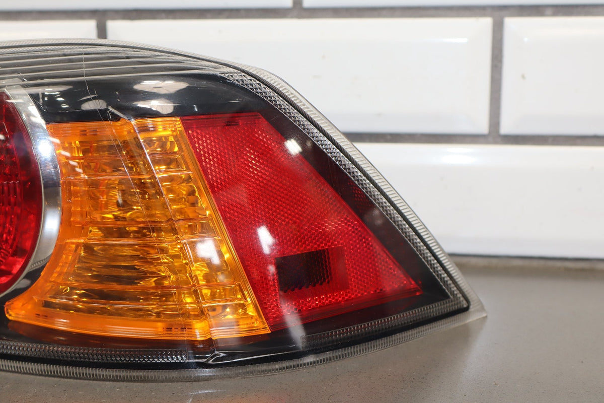 08-15 Mitsubishi EVO X Taillight Set OEM Complete 4pc Clean Lenses Tested Good