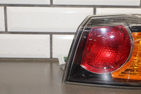 08-15 Mitsubishi EVO X Taillight Set OEM Complete 4pc Clean Lenses Tested Good