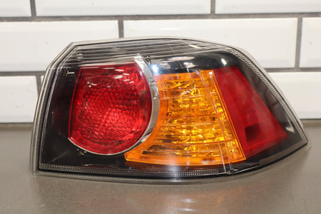 08-15 Mitsubishi EVO X Taillight Set OEM Complete 4pc Clean Lenses Tested Good