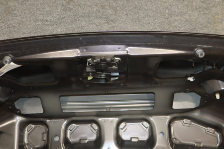 08-15 Mitsubishi EVO X Trunk Lid Decklid OEM Phantom Black U02 Passive Entry