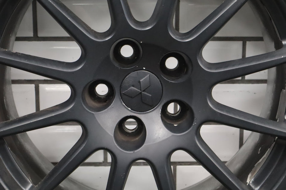 08-15 Mitsubishi Lancer Evo X 18x8.5 Enkei Wheel Black (RH)
