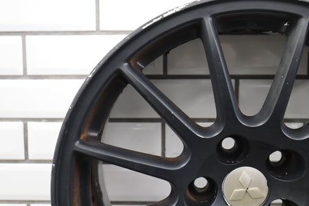 08-15 Mitsubishi Lancer Evo X 18x8.5 Enkei Wheel Black (RH Bend)