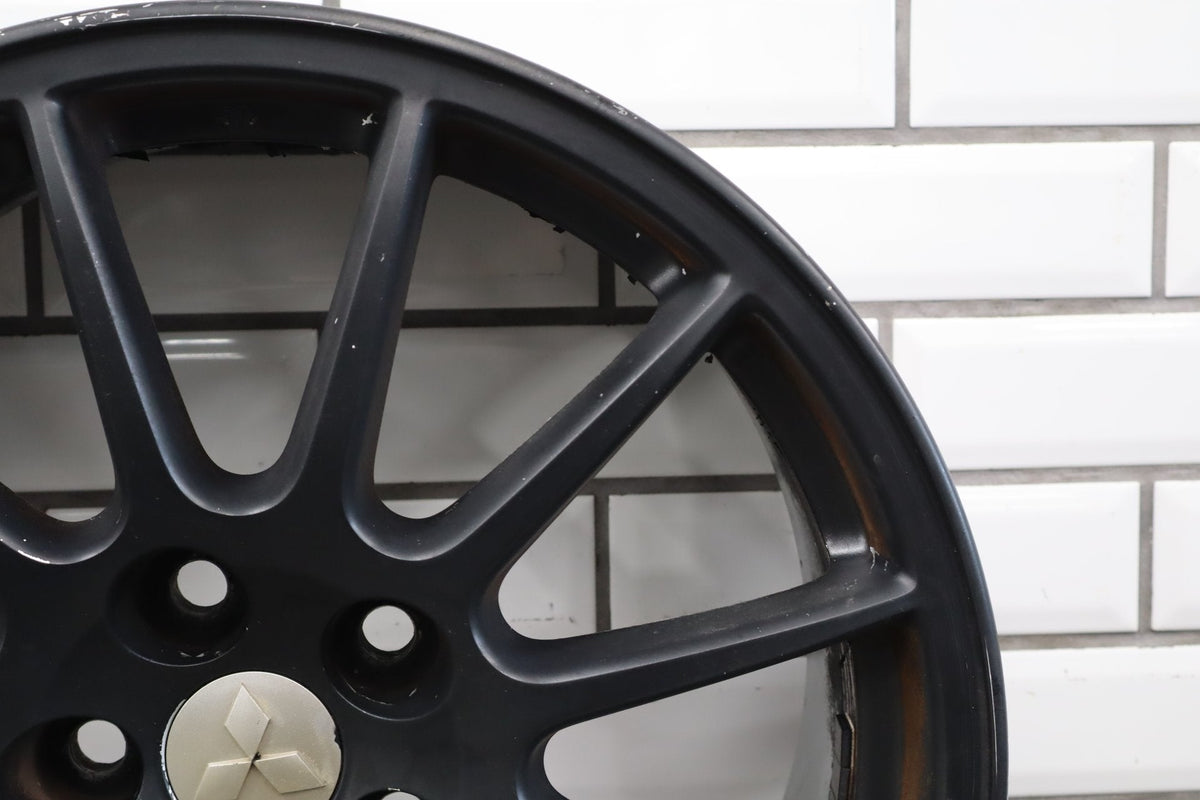 08-15 Mitsubishi Lancer Evo X 18x8.5 Enkei Wheel Black (RH Bend)
