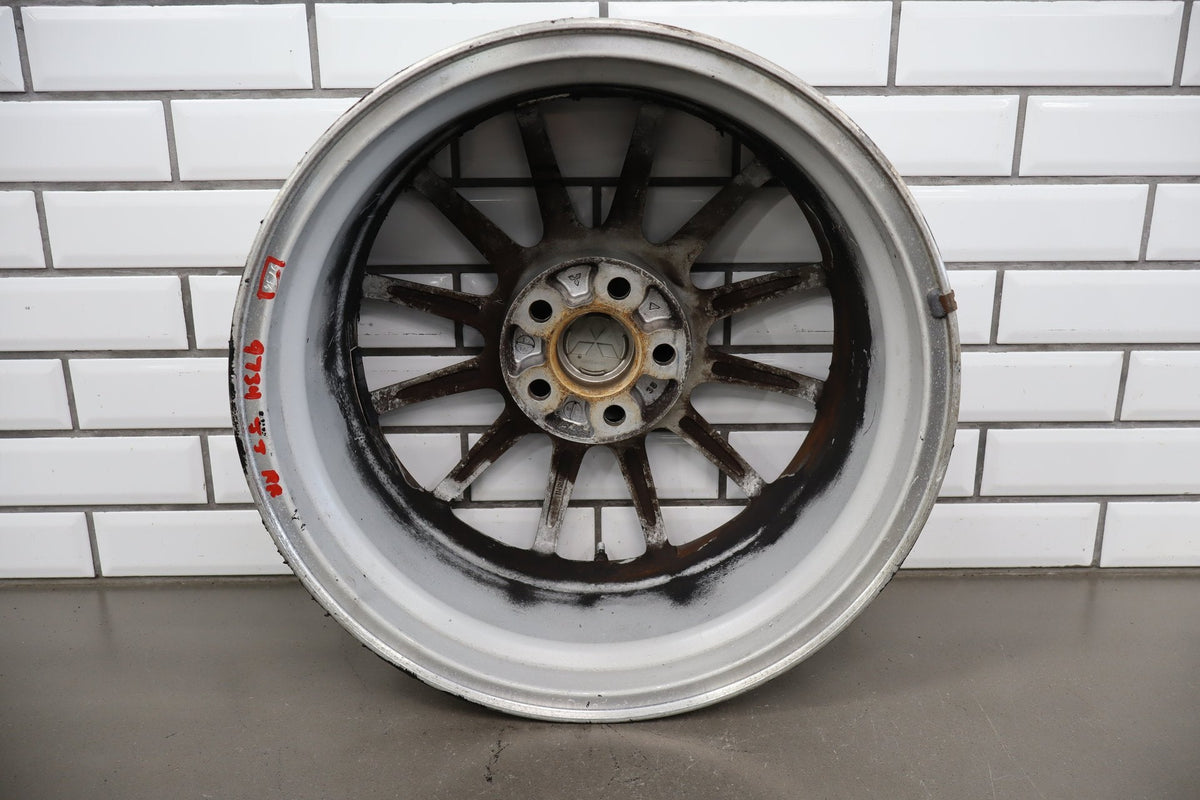08-15 Mitsubishi Lancer Evo X 18x8.5 Enkei Wheel Black (RH Bend)