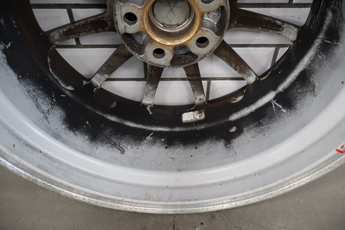 08-15 Mitsubishi Lancer Evo X 18x8.5 Enkei Wheel Black (RH Bend)