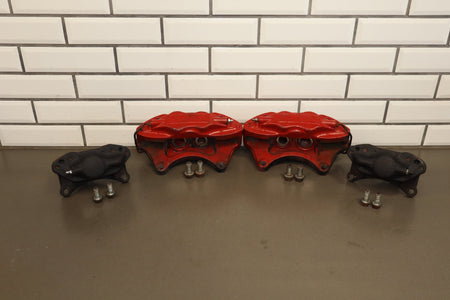 08-15 Mitsubishi Lancer Evo X Brembo Caliper Set x4 Red