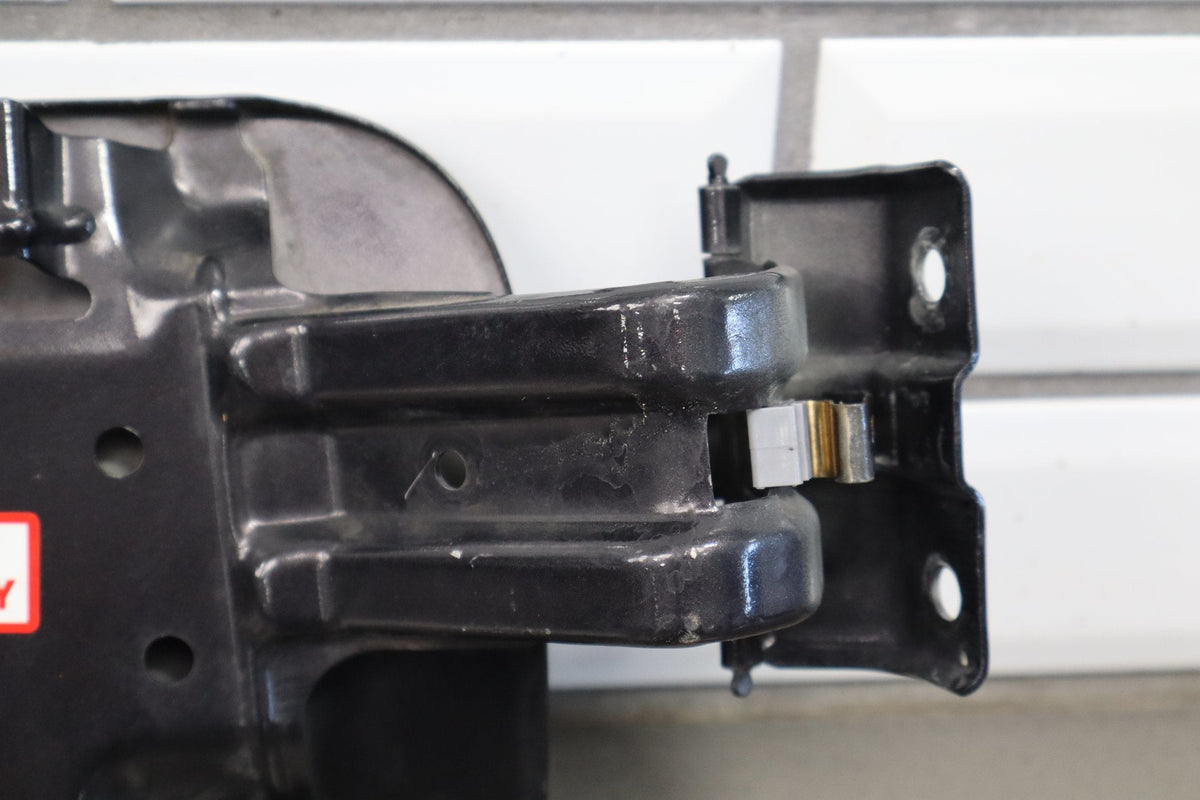 08-15 Mitsubishi Lancer Evo X Fuel Door Phantom Black 02