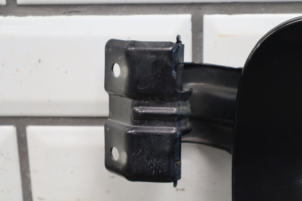 08-15 Mitsubishi Lancer Evo X Fuel Door Phantom Black 02