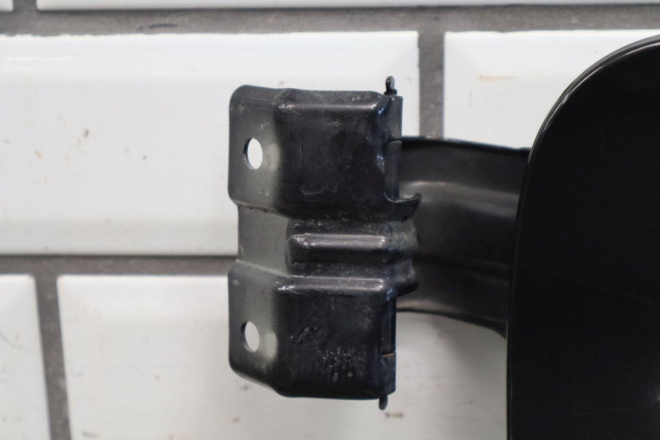 08-15 Mitsubishi Lancer Evo X Fuel Door Phantom Black 02