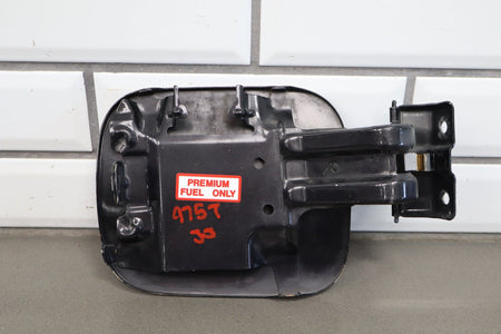 08-15 Mitsubishi Lancer Evo X Fuel Door Phantom Black 02