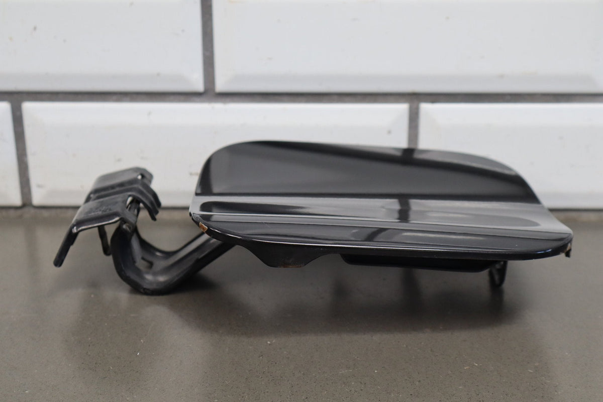 08-15 Mitsubishi Lancer Evo X Fuel Door Phantom Black 02