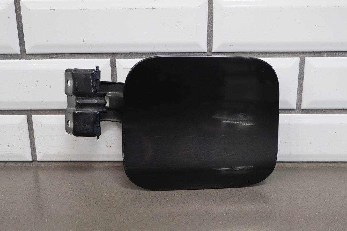 08-15 Mitsubishi Lancer Evo X Fuel Door Phantom Black 02