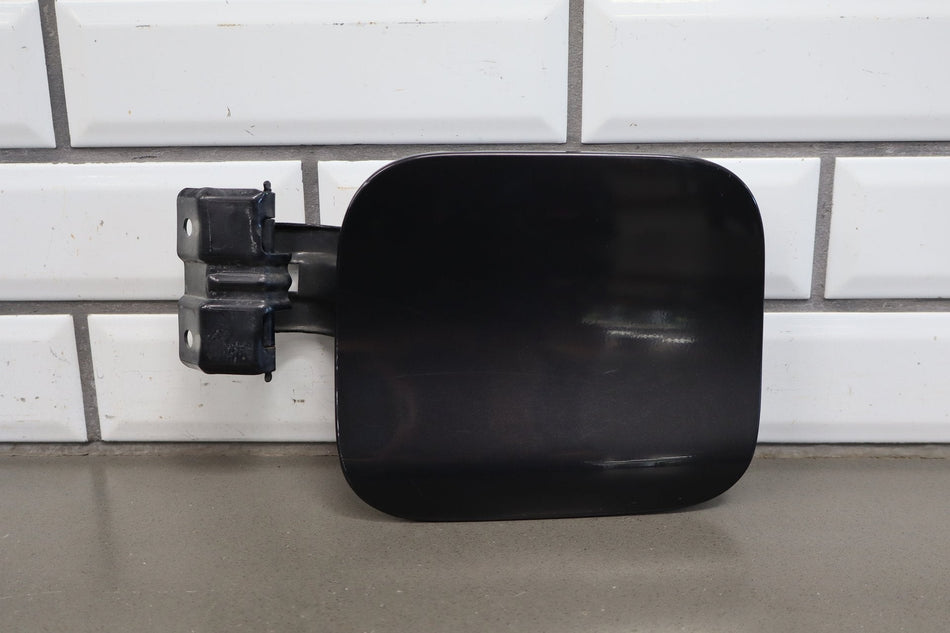 08-15 Mitsubishi Lancer Evo X Fuel Door Phantom Black 02