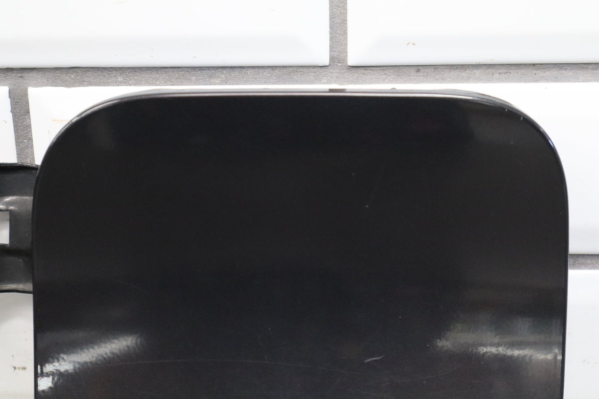 08-15 Mitsubishi Lancer Evo X Fuel Door Phantom Black 02