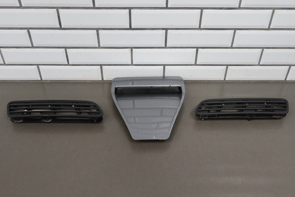 08-15 Mitsubishi Lancer Evo X Hood Scoop Vents (Gray U17)