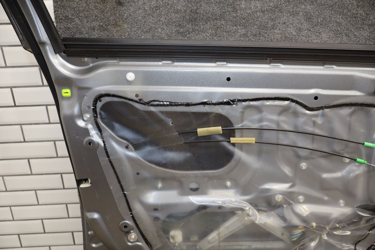 08-15 Mitsubishi Lancer Evo X Left Front Door (Gray U17 Damage)