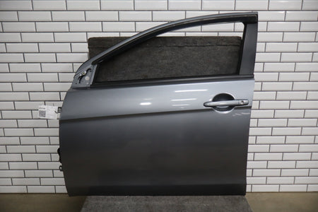 08-15 Mitsubishi Lancer Evo X Left Front Door (Gray U17 Damage)