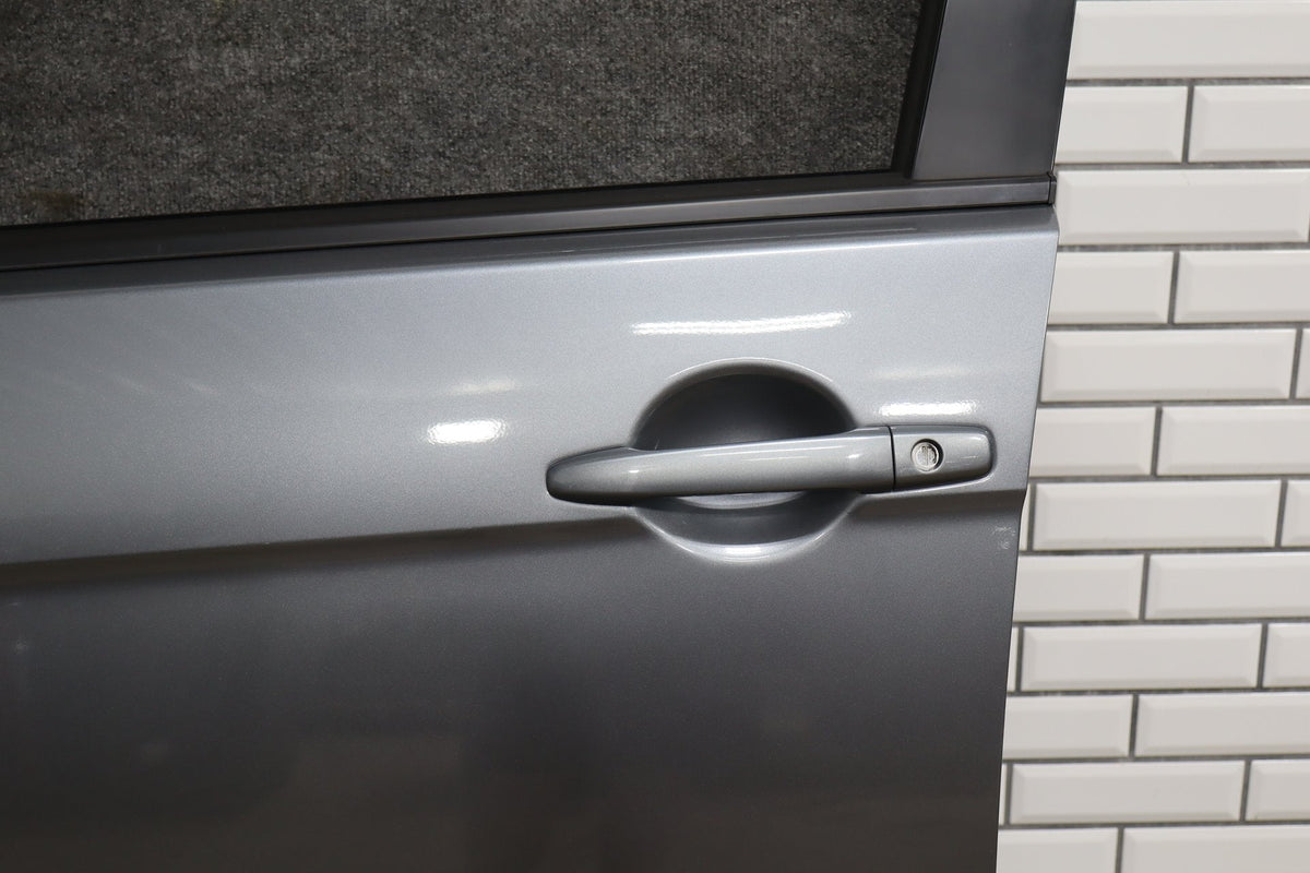 08-15 Mitsubishi Lancer Evo X Left Front Door (Gray U17 Damage)