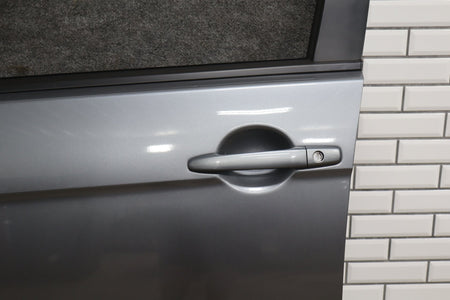 08-15 Mitsubishi Lancer Evo X Left Front Door (Gray U17 Damage)
