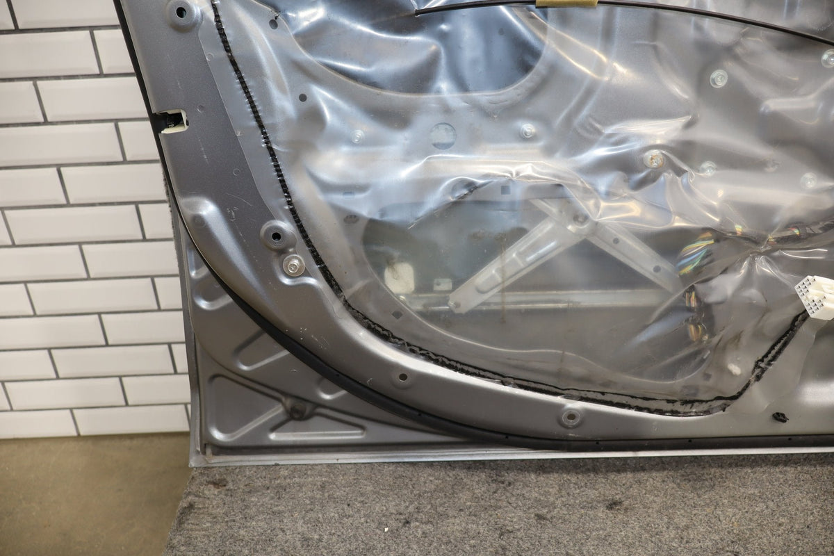 08-15 Mitsubishi Lancer Evo X Left Front Door (Gray U17 Damage)